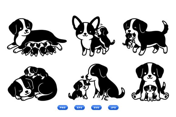 Cute Puppy SVG Clipart Pack Review
