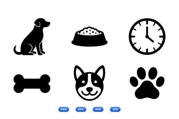 Pet Dog Icon Clipart Pack Review